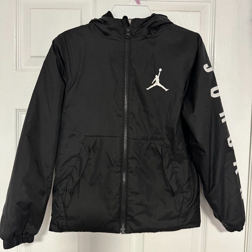 Jordan Boys Lightweight Fleece-Lined Jacket Size S (8-10)